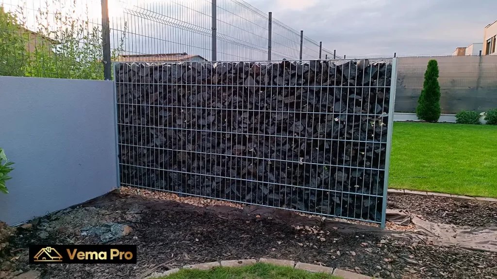 Gabiónové sypané ploty Nitra