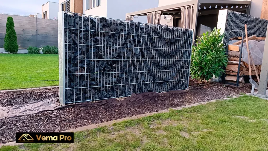 Gabiónové sypané ploty Nitra