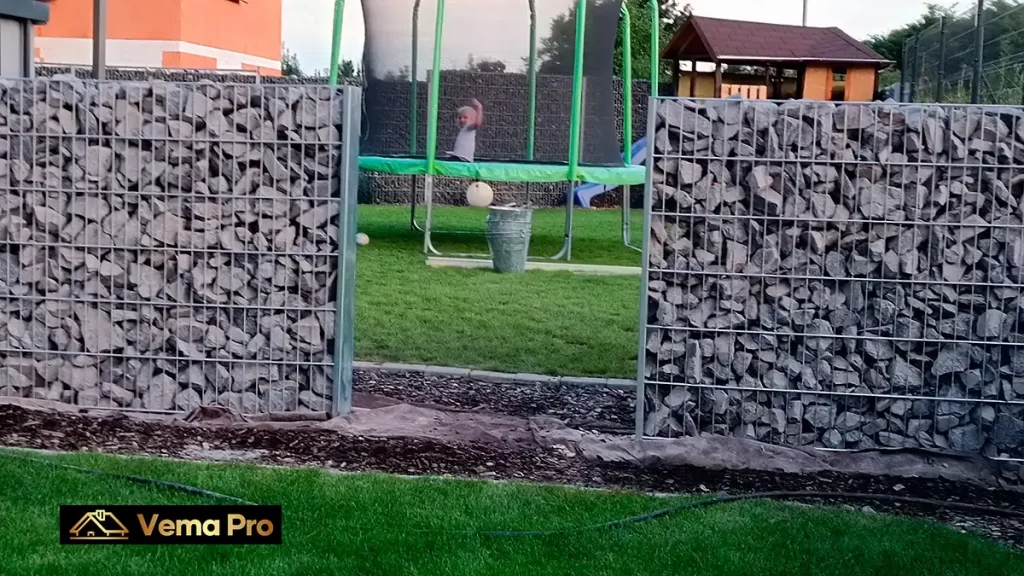 Gabiónové sypané ploty Nitra