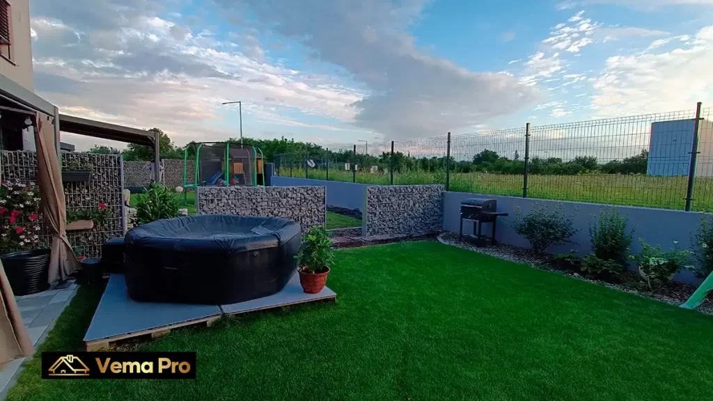 Gabiónové sypané ploty Nitra