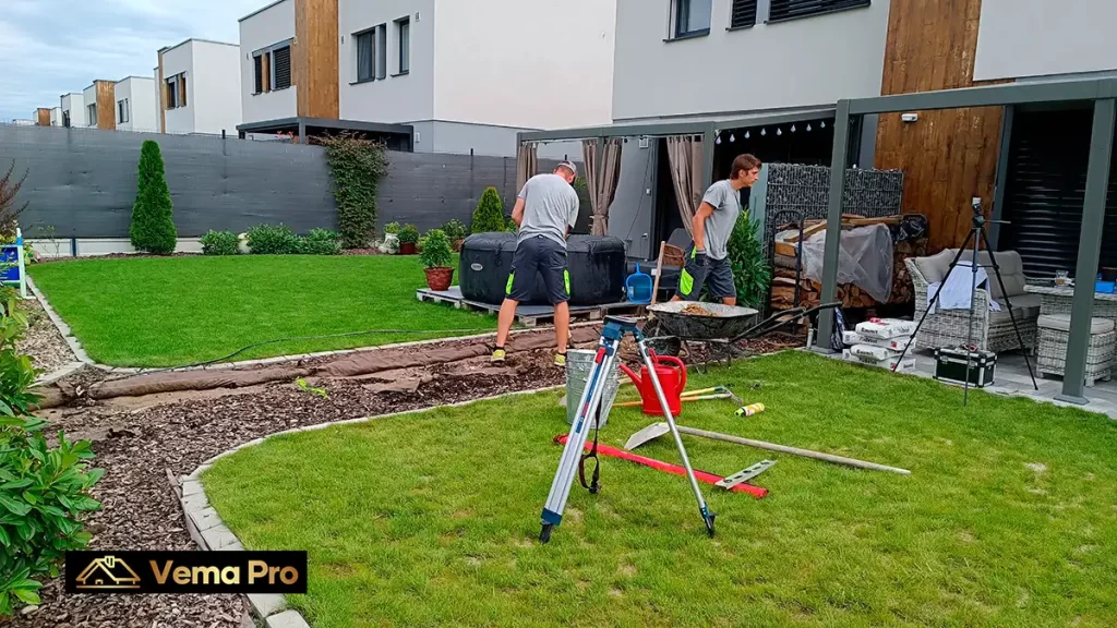 Montáž gabiónového plotu PRAKTIK – Nitra 