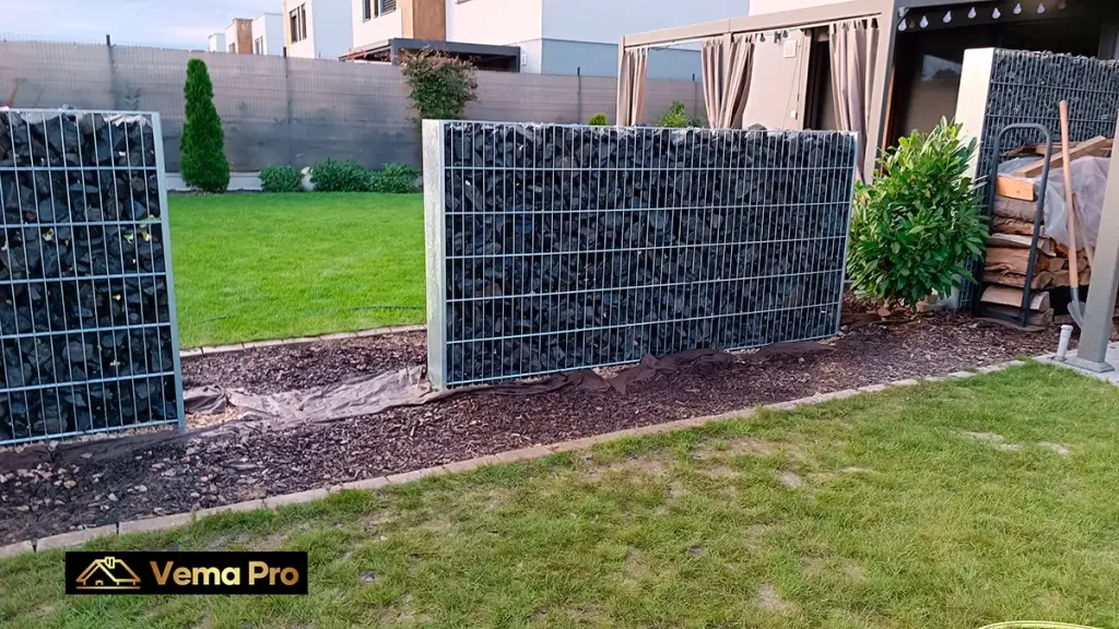 Gabiónové sypané ploty Nitra