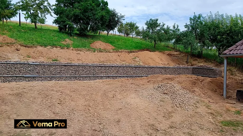 Gabiónové oporné múry Levice