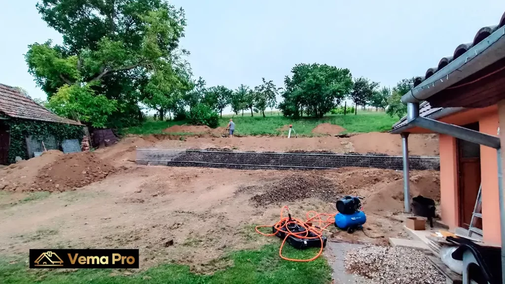 Gabiónové oporné múry – Levice