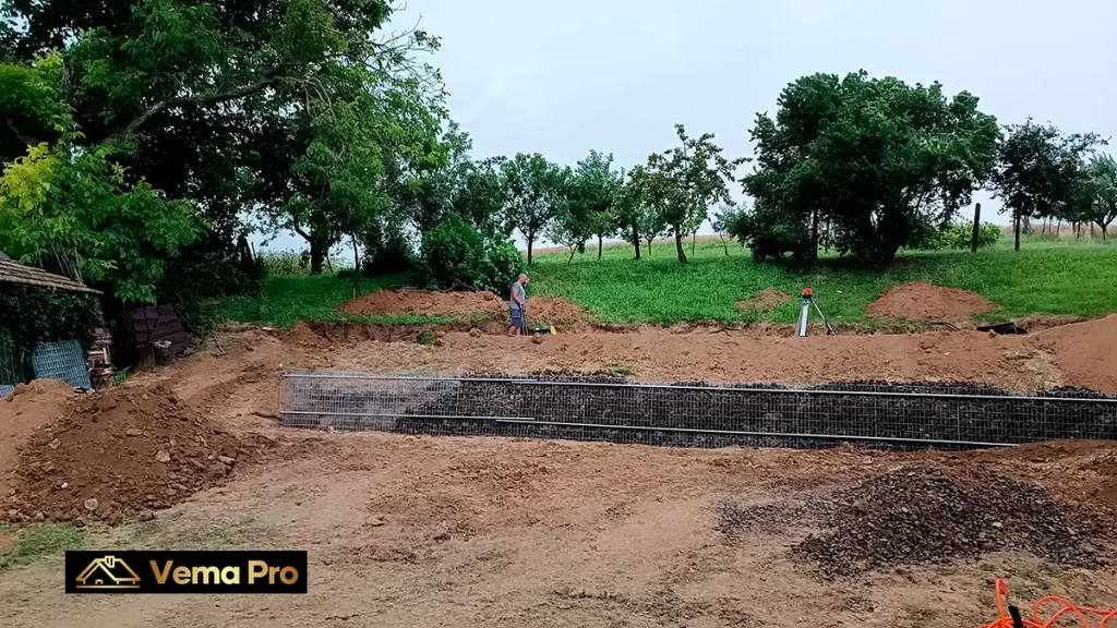 Gabiónové oporné múry Levice