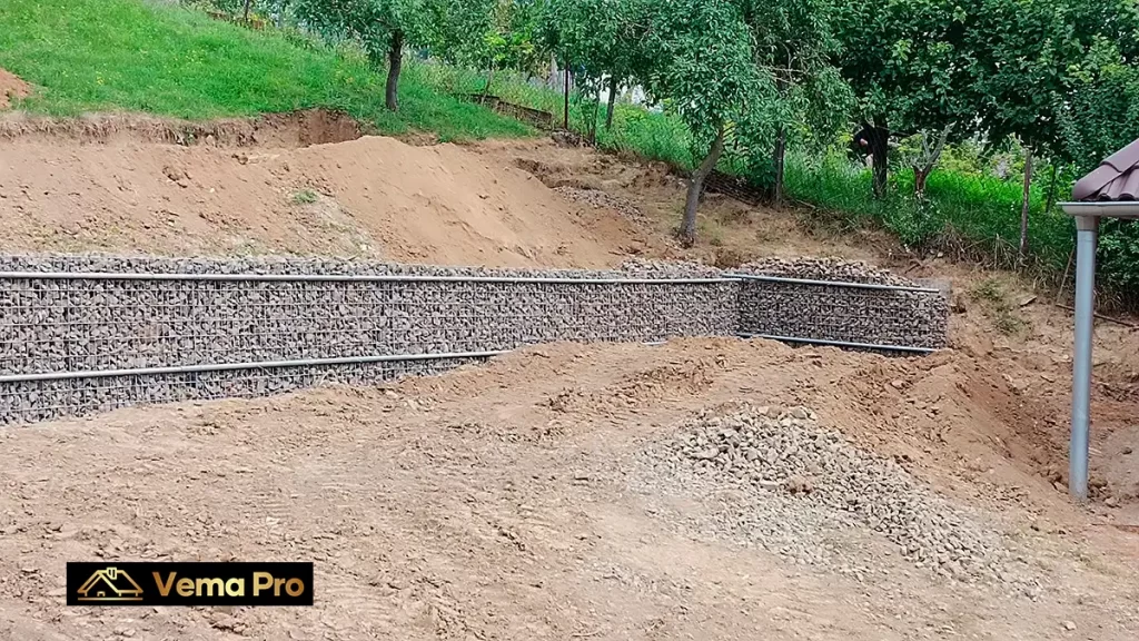 Gabiónové oporné múry Levice