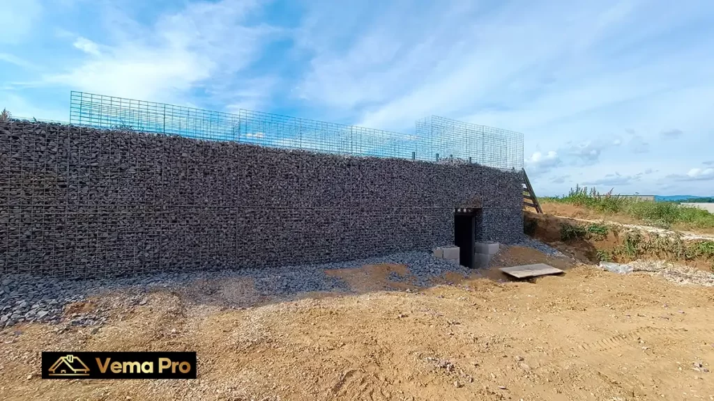 Gabiónové oporné múry Nové Mesto nad Váhom