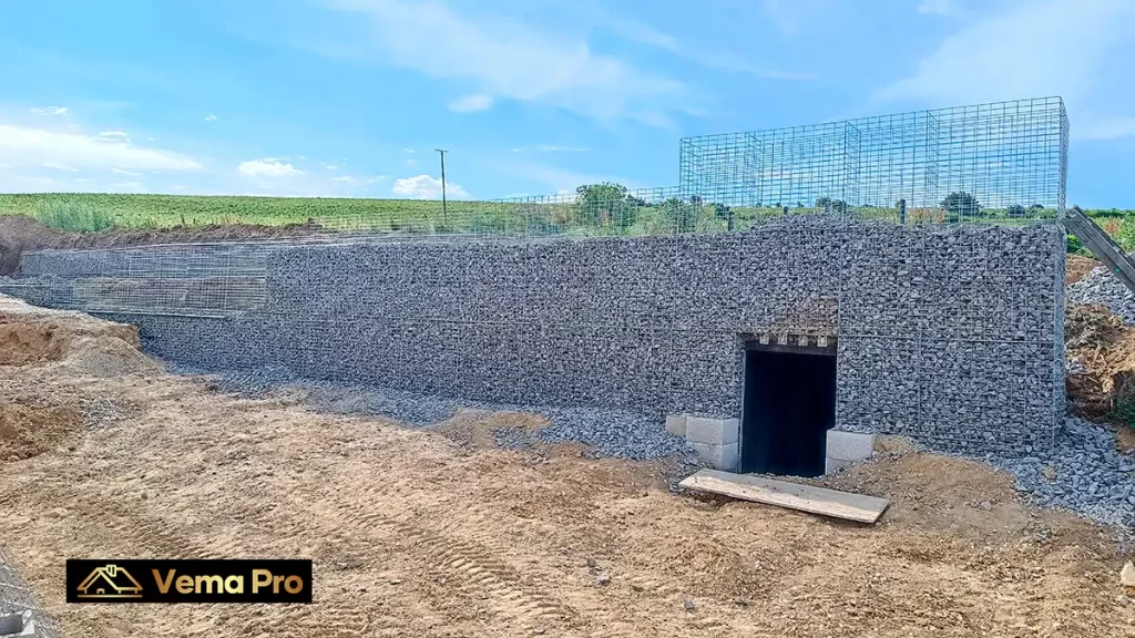 Gabiónové oporné múry Nové Mesto nad Váhom