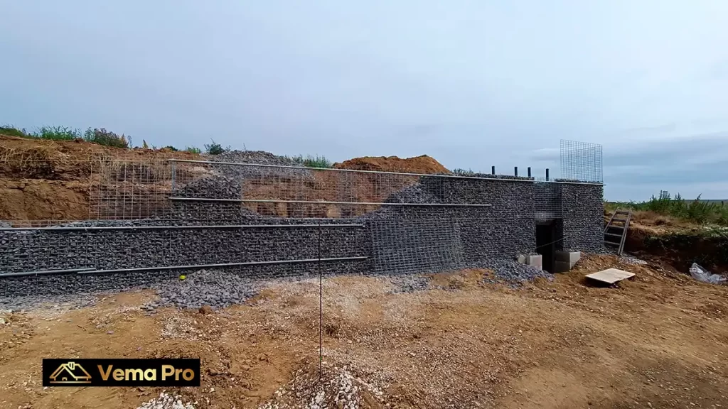 Gabiónové oporné múry Nové Mesto nad Váhom