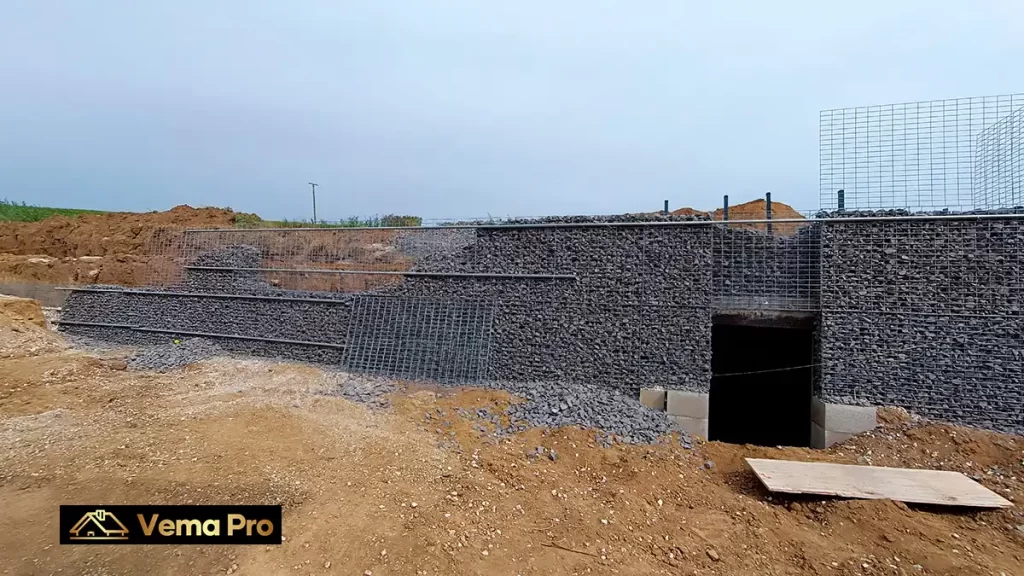 Gabiónové oporné múry Nové Mesto nad Váhom