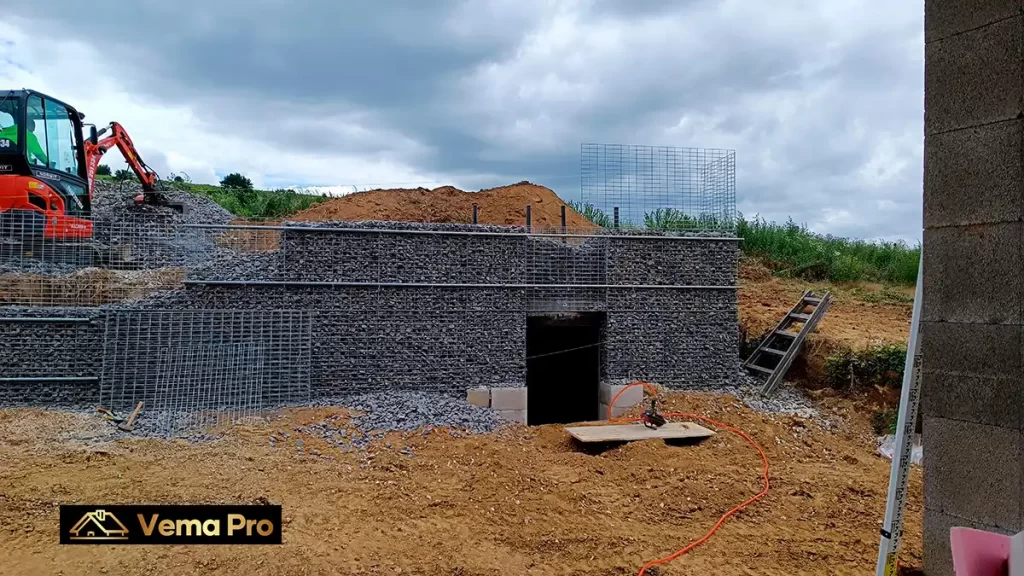 Gabiónové oporné múry Nové Mesto nad Váhom