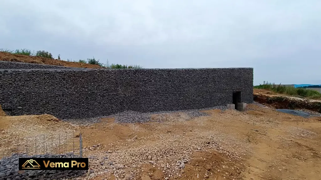 Gabiónové oporné múry Nové Mesto nad Váhom