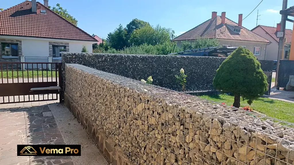 Gabiónové ploty Zlaté Moravce
