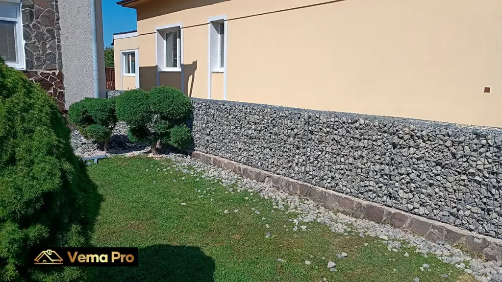 Gabiónové ploty Zlaté Moravce