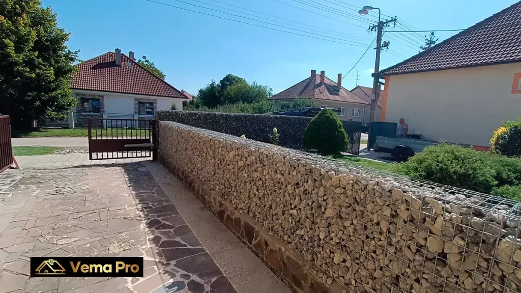 Gabiónové ploty Zlaté Moravce