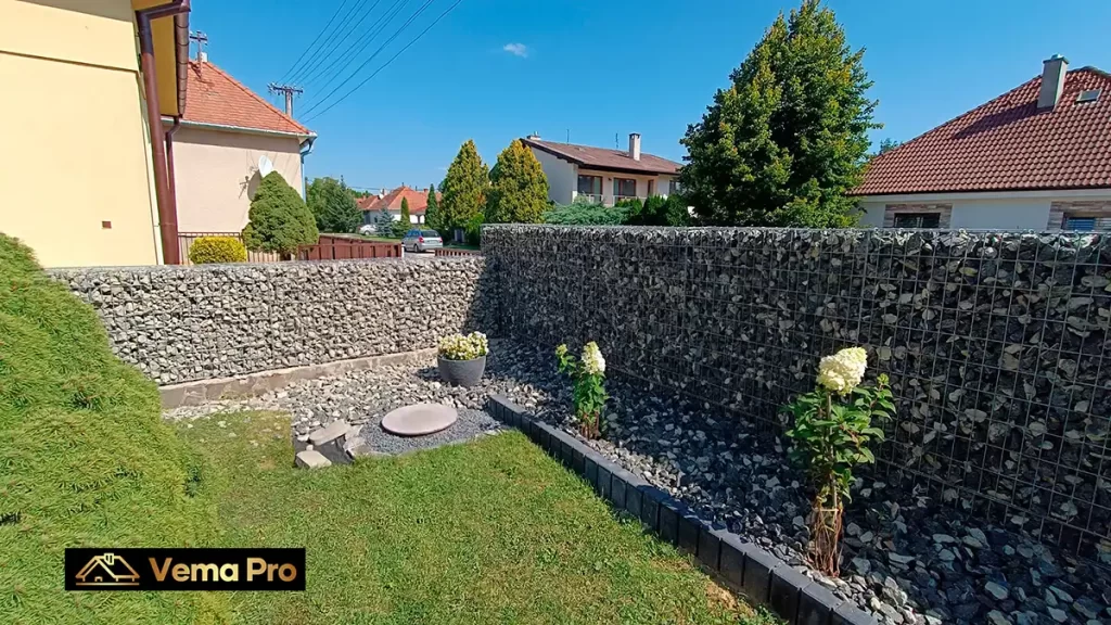 Gabiónové ploty Zlaté Moravce
