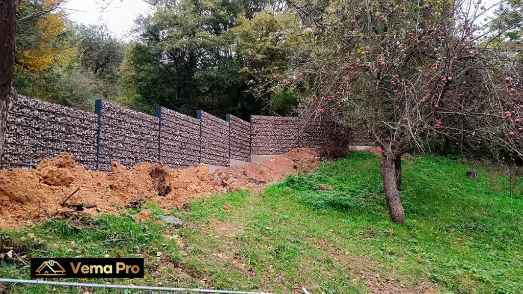 Gabiónové ploty Žarnovica