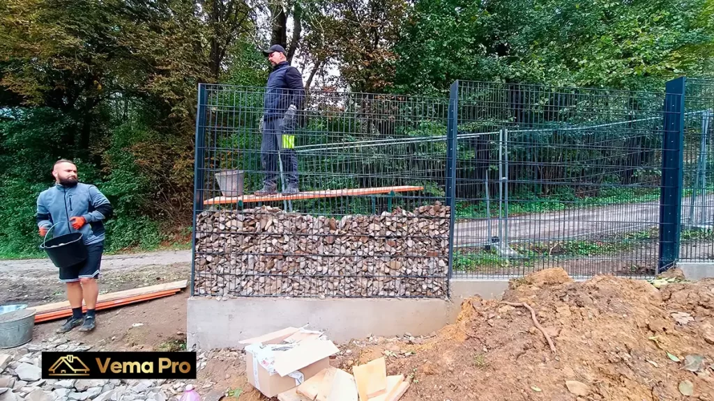 Gabiónové ploty Žarnovica