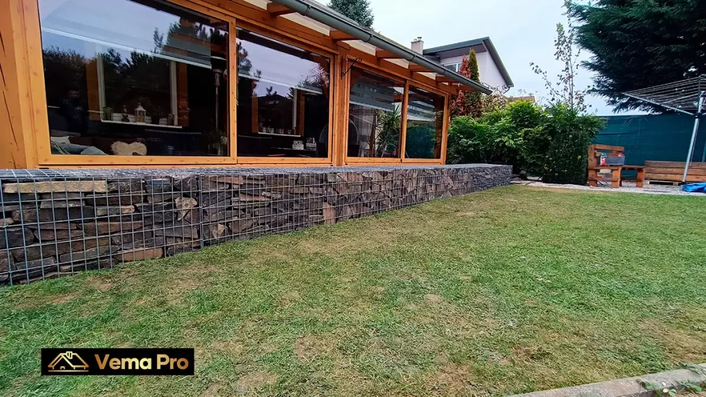 Gabiónové ploty Zlaté Moravce