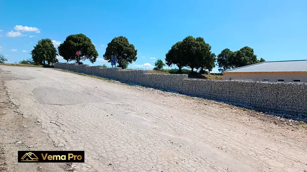 Gabiónové múry Zlaté Moravce