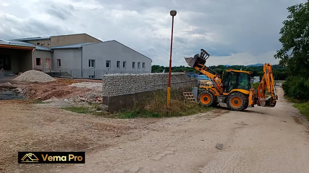 Gabiónové múry Zlaté Moravce