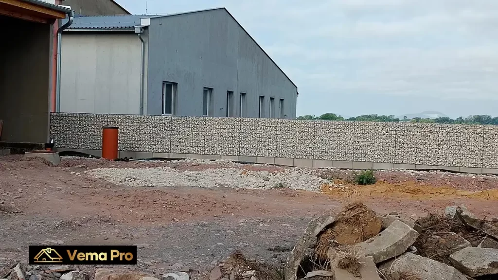 Gabiónové múry Zlaté Moravce