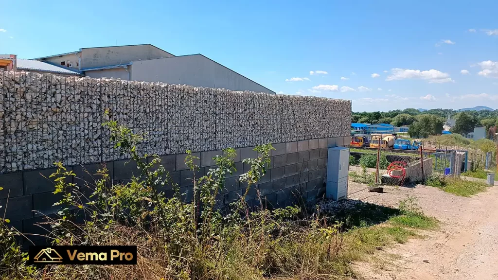 Gabiónové múry Zlaté Moravce