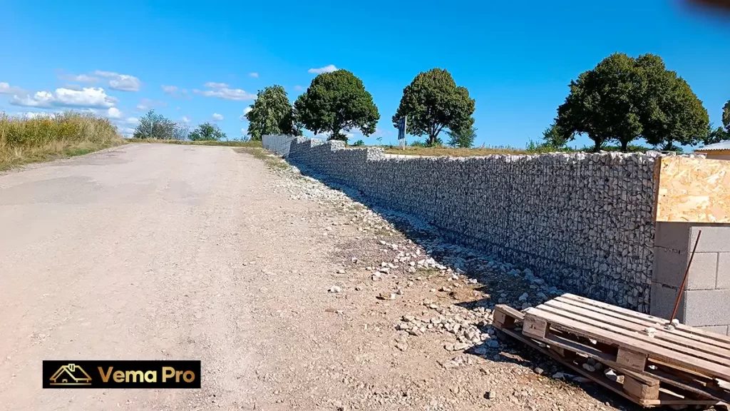 Gabiónové múry Zlaté Moravce