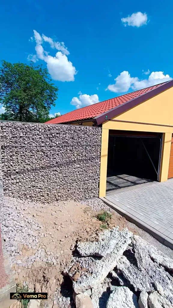 Gabiónové ploty Zlaté Moravce