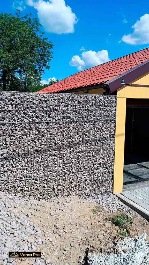 Gabiónové ploty Zlaté Moravce
