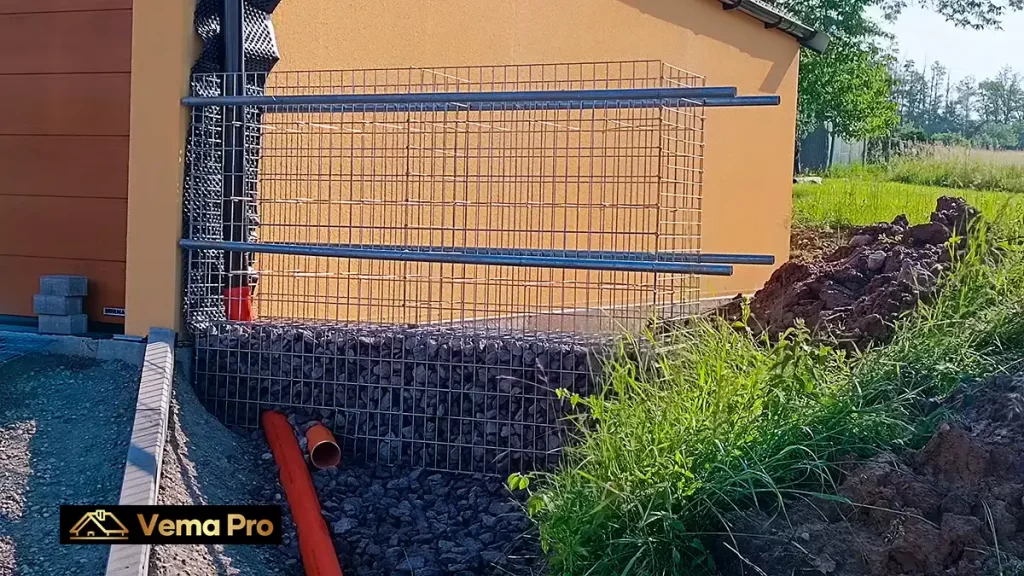 Montáž gabiónov Zlaté Moravce