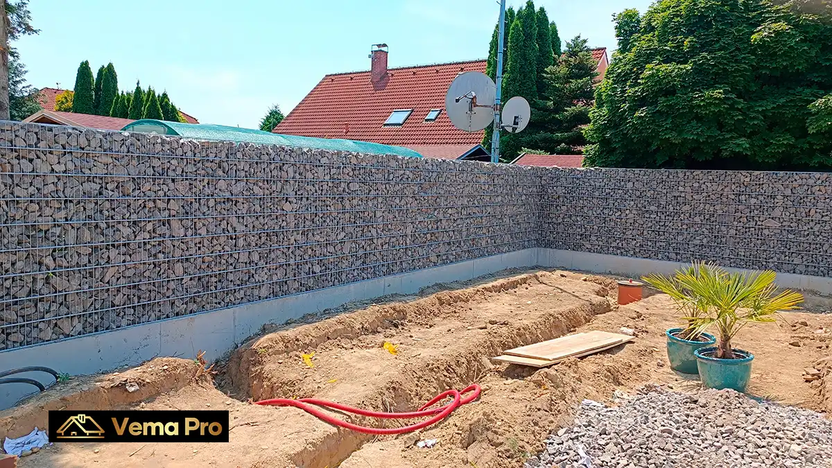Gabiónový plot pre dom – hit či blud?