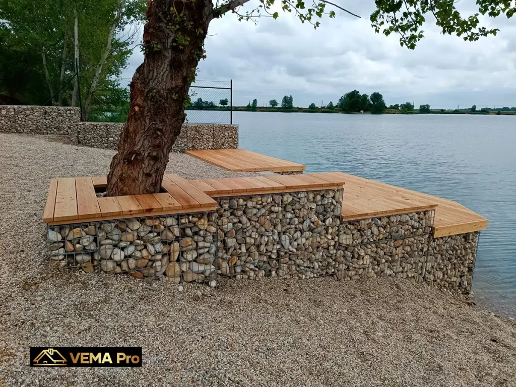 Montáž gabiónov Senec