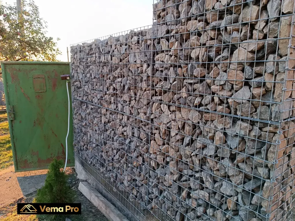 Gabiónové ploty Levice