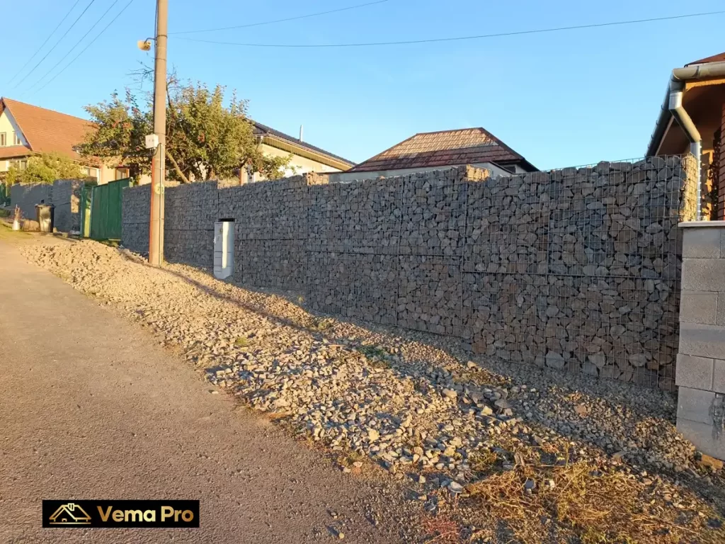 Gabiónové ploty Levice