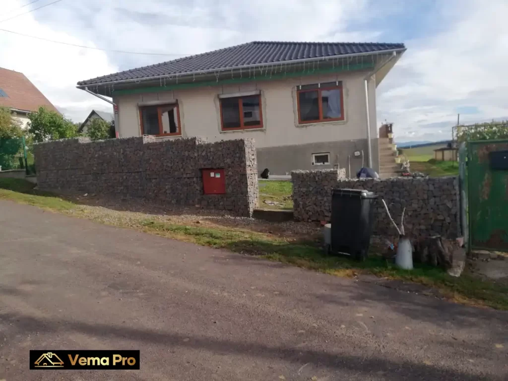 Gabiónové ploty Levice