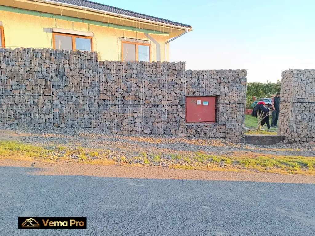 Gabiónové ploty Levice