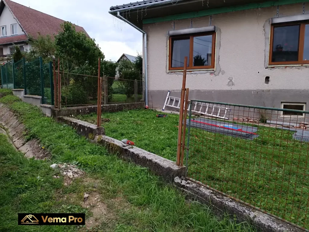 Gabiónové ploty Levice