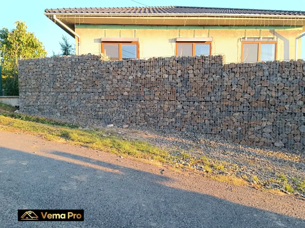 Gabiónové ploty Levice