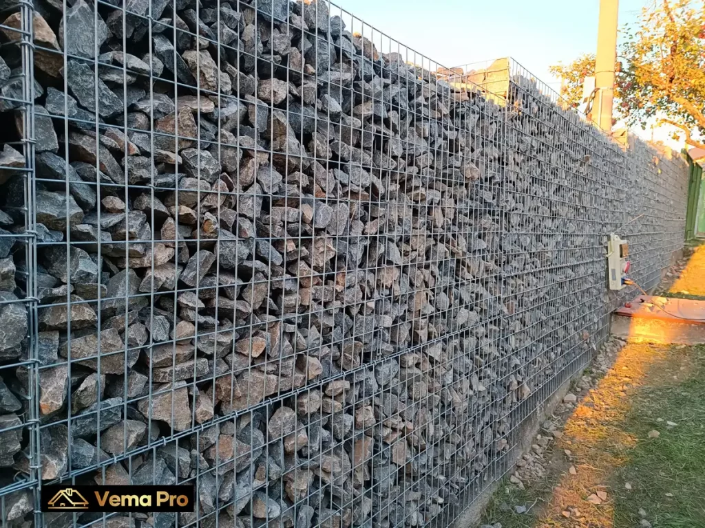 Gabiónové ploty Levice