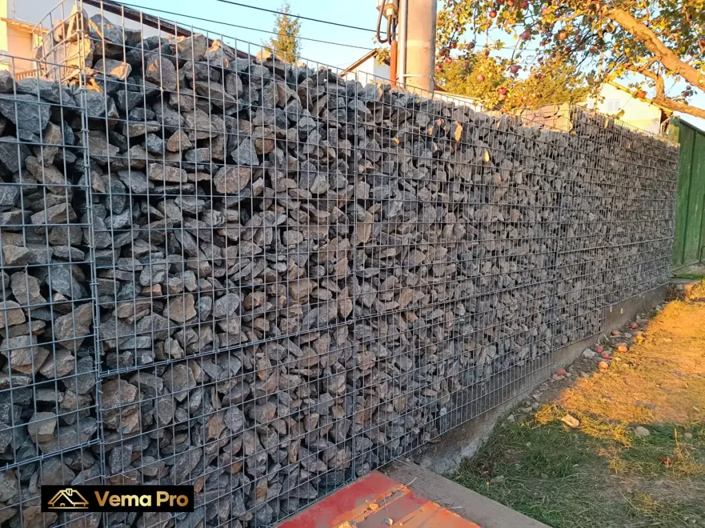 Gabiónové ploty Levice