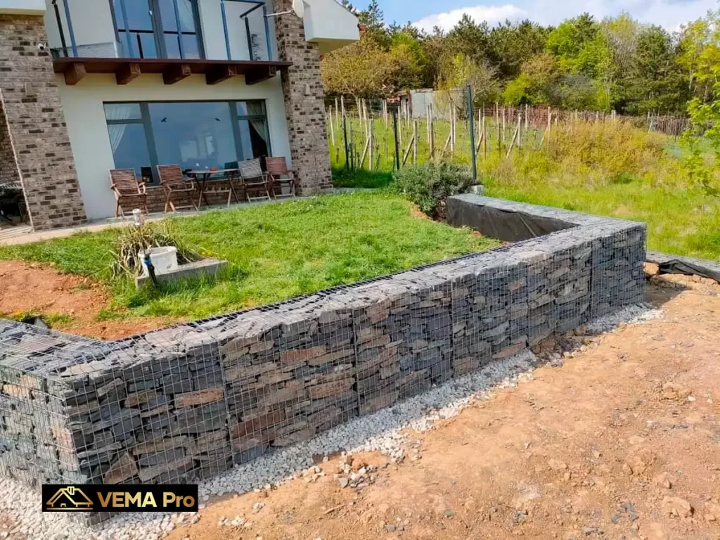 Gabiónové oporné múry Nitra