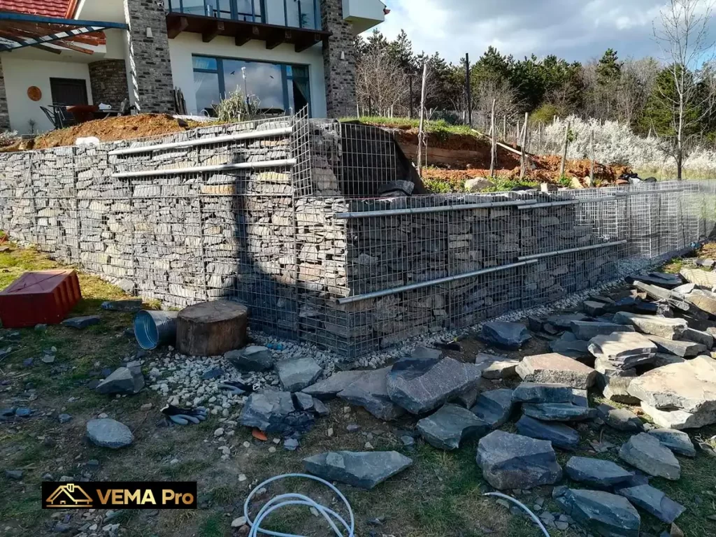 Gabiónové oporné múry Nitra