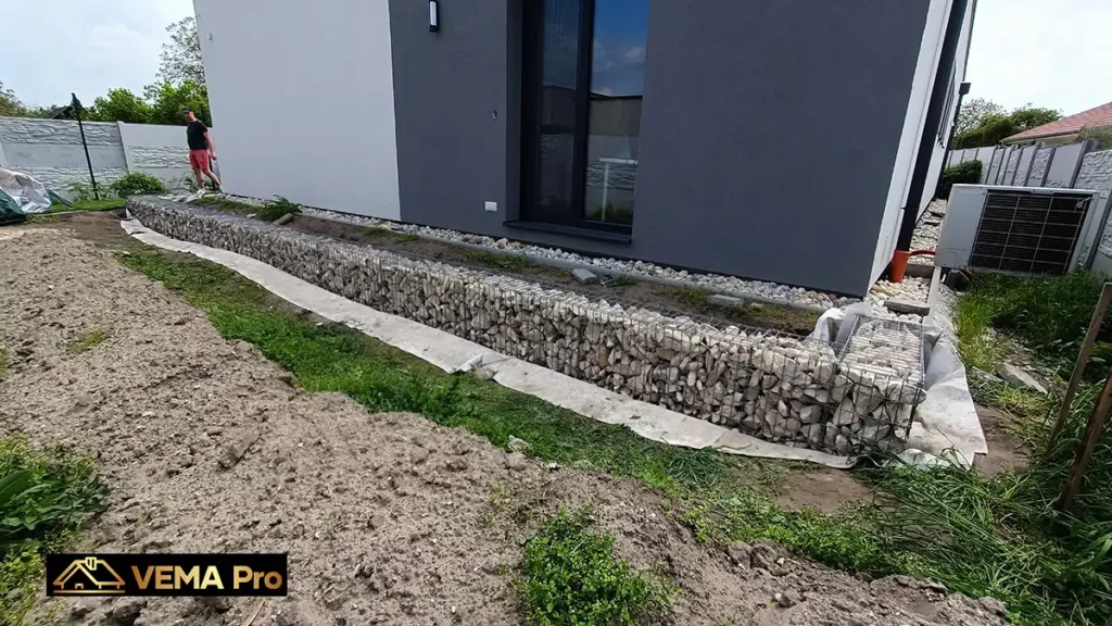 Gabiónové múry Nové Zámky