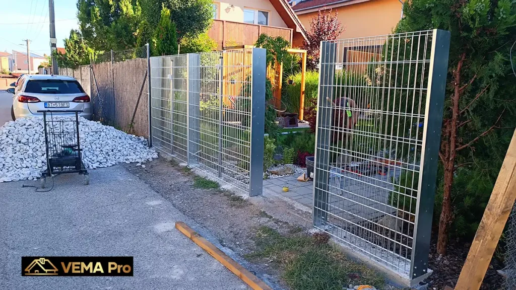 Gabiónové ploty 2D Praktik