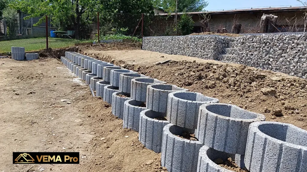 montáž svahových tvarnic