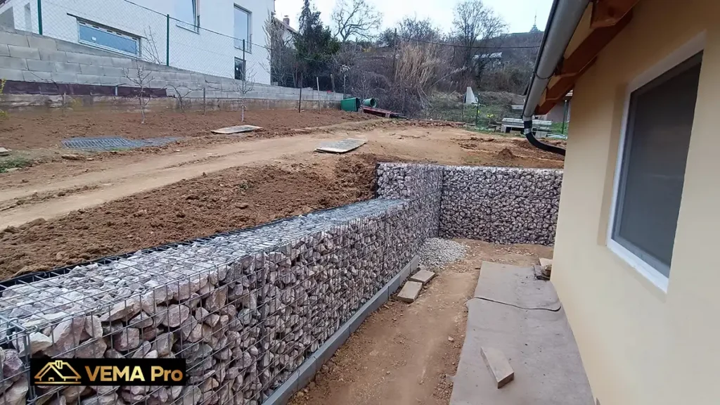 Gabiónové oporné múry Nitra